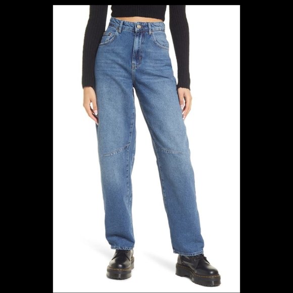 BDG Urban Outfitters Logan Barrel Jeans - Picture 1 of 10